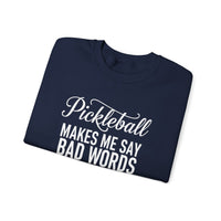Load image into Gallery viewer, "Pickleball Makes Me Say Bad Words" 2 - Gildan 18000 Crewneck Sweatshirt