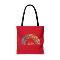 Load image into Gallery viewer, "Choose Kindness" 4 - Canvas Tote 18" x 18"