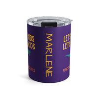 Load image into Gallery viewer, "Let's Eat Kids. Let's Eat, Kids." 1 - Tumbler 10oz - PERSONALIZED