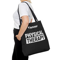 Load image into Gallery viewer, "Physical Therapy" 09a - Canvas Tote 18" x 18" - PERSONALIZED