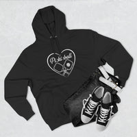 Load image into Gallery viewer, "Pickleball With Heart" 3 - Lane Seven LS14001 Premium Hooded Sweatshirt