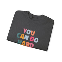 Load image into Gallery viewer, "You Can Do Hard Things." 1 - Gildan 18000 Crewneck Sweatshirt