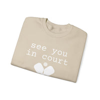 Load image into Gallery viewer, "See You In Court" 1 - Gildan 18000 Crewneck Sweatshirt
