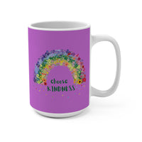 Load image into Gallery viewer, "Choose Kindness" 3 - Ceramic Mug 15oz - PERSONALIZED