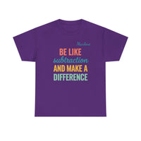 Load image into Gallery viewer, "Be Like Subtraction" - Gildan 5000 Heavy Cotton Tee - PERSONALIZED