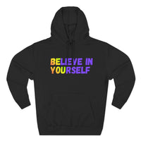 Load image into Gallery viewer, "Believe In Yourself BE YOU" 2 - Lane Seven LS14001 Premium Hooded Sweatshirt