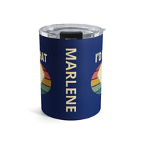 Load image into Gallery viewer, "I'd Hit That" 1 - Tumbler 10oz - PERSONALIZED