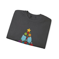 Load image into Gallery viewer, "Pickleball Christmas Tree" 1 - Gildan 18000 Crewneck Sweatshirt