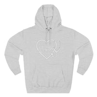 Load image into Gallery viewer, "Nurse Heart Stethoscope" 4 - Lane Seven LS14001 Premium Hooded Sweatshirt