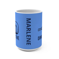 Load image into Gallery viewer, "Dink Positive" 2 - Ceramic Mug 15oz - PERSONALIZED