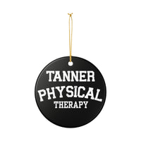 Load image into Gallery viewer, "Physical Therapy" 04b - 3 inch Ceramic Ornament - PERSONALIZED
