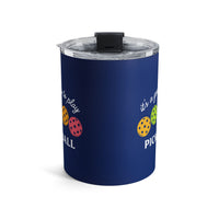Load image into Gallery viewer, "It's A Good Day To Play Pickleball" 2 - Tumbler 10oz - PERSONALIZED