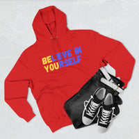 Load image into Gallery viewer, "Believe In Yourself BE YOU" 5 - Lane Seven LS14001 Premium Hooded Sweatshirt