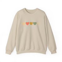 Load image into Gallery viewer, "Be Kind Hearts" 2 - Gildan 18000 Crewneck Sweatshirt
