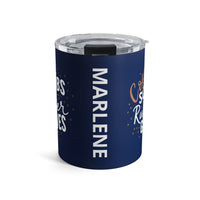 Load image into Gallery viewer, "Coffee Scrubs &amp; Rubber Gloves" 8 - Tumbler 10oz - PERSONALIZED