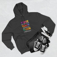 Load image into Gallery viewer, "Teach Compassion. Teach Kindness. Teach Confidence." 4 - Lane Seven LS14001 Premium Hooded Sweatshirt