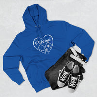 Load image into Gallery viewer, "Pickleball With Heart" 3 - Lane Seven LS14001 Premium Hooded Sweatshirt