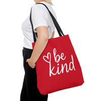 Load image into Gallery viewer, "Be Kind" 1 - Canvas Tote 18" x 18"