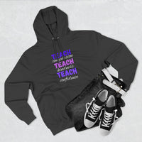 Load image into Gallery viewer, "Teach Compassion. Teach Kindness. Teach Confidence." 1 - Lane Seven LS14001 Premium Hooded Sweatshirt