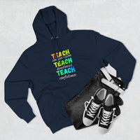 Load image into Gallery viewer, "Teach Compassion. Teach Kindness. Teach Confidence." 3 - Lane Seven LS14001 Premium Hooded Sweatshirt