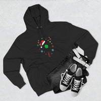 Load image into Gallery viewer, "Pickleball Paddle Santa Hat" 1 - Lane Seven LS14001 Premium Hooded Sweatshirt