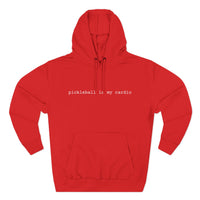 Load image into Gallery viewer, "Pickleball Is My Cardio" 1 - Lane Seven LS14001 Premium Hooded Sweatshirt