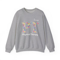 Load image into Gallery viewer, "Physical Therapy" 18a - Gildan 18000 Crewneck Sweatshirt - PERSONALIZED
