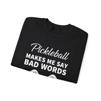 Load image into Gallery viewer, "Pickleball Makes Me Say Bad Words" 1 - Gildan 18000 Crewneck Sweatshirt
