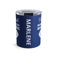 Load image into Gallery viewer, "Pickleball Makes Me Say Bad Words" 1 - Tumbler 10oz - PERSONALIZED