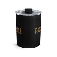 Load image into Gallery viewer, "Pickleball Leopard" 2 - Tumbler 10oz - PERSONALIZED