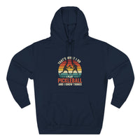Load image into Gallery viewer, "That's What I Do I Play Pickleball and I Know Things" 1 - Lane Seven LS14001 Premium Hooded Sweatshirt