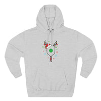Load image into Gallery viewer, "Pickleball Paddle Santa Hat" 1 - Lane Seven LS14001 Premium Hooded Sweatshirt