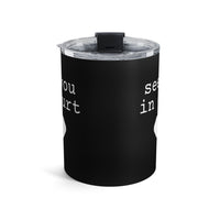Load image into Gallery viewer, "See You In Court" 1 - Tumbler 10oz - PERSONALIZED
