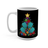 Load image into Gallery viewer, "Pickleball Christmas Tree" 2 15 oz Ceramic Pickleball Gift