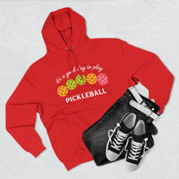 Load image into Gallery viewer, "It's a Good Day To Play Pickleball" 2 - Lane Seven LS14001 Premium Hooded Sweatshirt