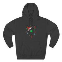 Load image into Gallery viewer, "Pickleball Paddle Santa Hat" 1 - Lane Seven LS14001 Premium Hooded Sweatshirt
