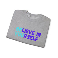 Load image into Gallery viewer, "Believe in Yourself BE YOU" 4 - Gildan 18000 Crewneck Sweatshirt