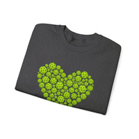 Load image into Gallery viewer, "Pickleballs Heart" 1 - Gildan 18000 Crewneck Sweatshirt