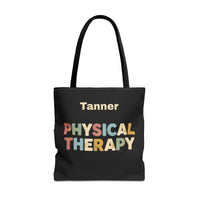 Load image into Gallery viewer, "Physical Therapy" 12a - Canvas Tote 18" x 18" - PERSONALIZED