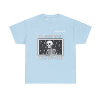 Load image into Gallery viewer, "I'll Just Wait Until It's Quiet" 1 - Gildan 5000 Heavy Cotton Tee - PERSONALIZED