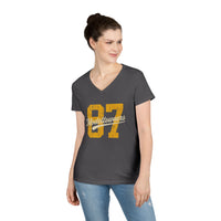 Load image into Gallery viewer, Gwinn HS 87 - Ladies' V-Neck T-Shirt