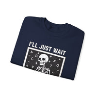 Load image into Gallery viewer, "I'll Just Wait Until It's Quiet" 1 - Gildan 18000 Crewneck Sweatshirt