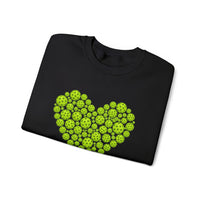 Load image into Gallery viewer, "Pickleballs Heart" 1 - Gildan 18000 Crewneck Sweatshirt