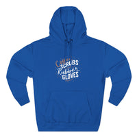 Load image into Gallery viewer, "Coffee Scrubs &amp; Rubber Gloves" 8 - Lane Seven LS14001 Premium Hooded Sweatshirt