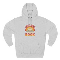 Load image into Gallery viewer, "Take a Look. It's In a Book." - Lane Seven LS14001 Premium Hooded Sweatshirt