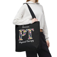 Load image into Gallery viewer, "Physical Therapy" 18a - Canvas Tote 18" x 18" - PERSONALIZED
