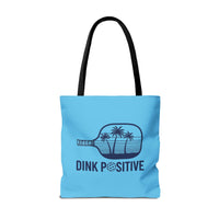 Load image into Gallery viewer, "Dink Positive" 2 - Canvas Tote 18" x 18" - PERSONALIZED