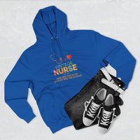 Load image into Gallery viewer, "Vintage Nurse" 1 - Lane Seven LS14001 Premium Hooded Sweatshirt