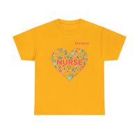 Load image into Gallery viewer, "Nurse Heart Tools" 2 - Gildan 5000 Heavy Cotton Tee - PERSONALIZED