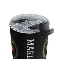Load image into Gallery viewer, "North Pole Pickleball Club Serving Up Christmas Cheer" 1 - Tumbler 10oz - PERSONALIZED